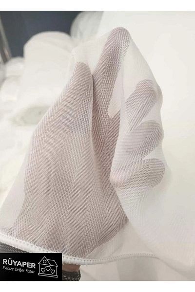 RÜYAPER Dreamper Trending Product Heavy Weight Fish Scale Tulle Curtain Suitable for Any Room