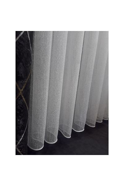 Taç Wantless Linen Tulle Curtain Slub - 1/3 (Frequent) Pleat