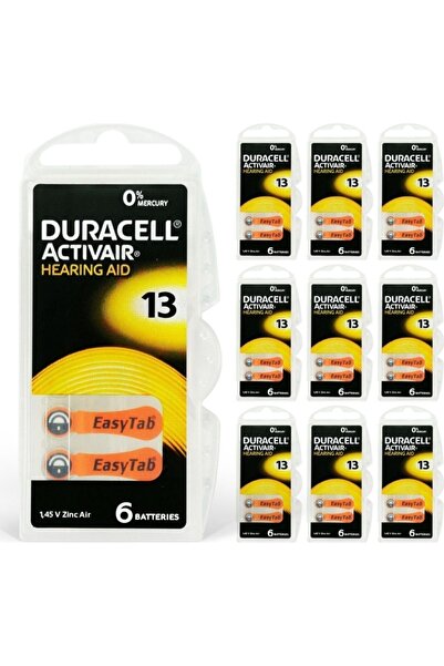 Duracell 13 Numara Işitme Cihazı Pili