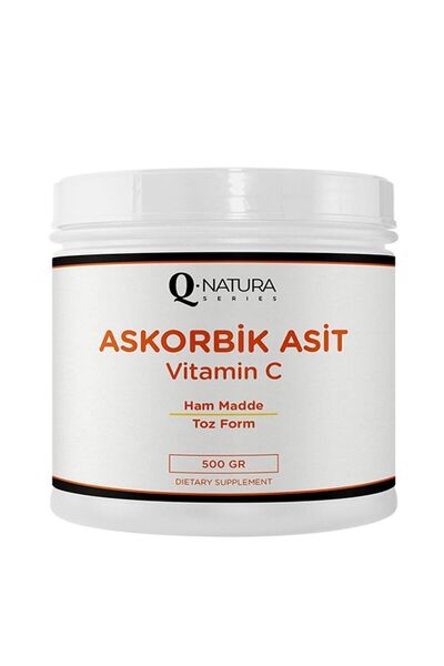Q natura series Askorbik Asit (Ascorbic acid - C Vitamini) 500 Gr