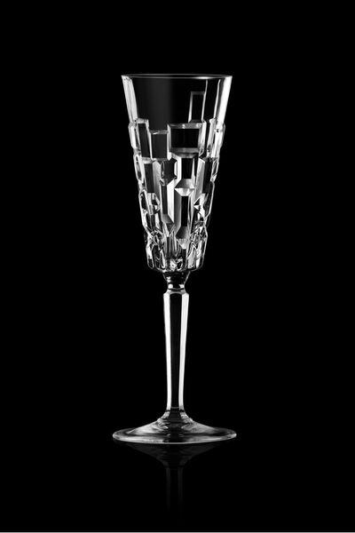 RCR Etna 6'lı Flüt Kadeh Seti 190 ml