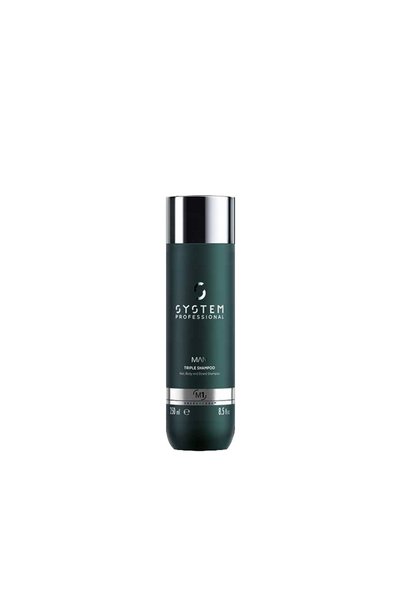 System Professional Man M1 Hair, Body and Beard Shampoo 245 Ml// Tenroses