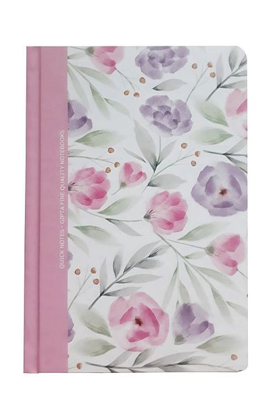 Gıpta Quick Notes Hard Cover Thread Stitched Checked Concept Notebook 14X20 mm 80 Sheets Checked - 1 Piece
