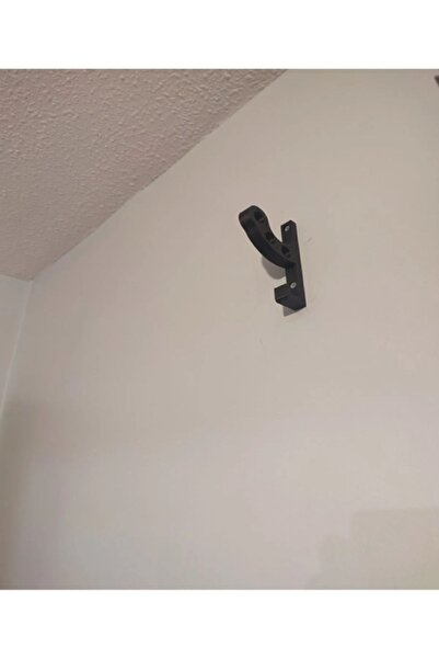 CANEREGE Motosiklet Bisiklet Scooter Kask Ve Mont Duvar Askısı Kask Tutucu Mont Askılıklı Vida Dübel Dahil V2