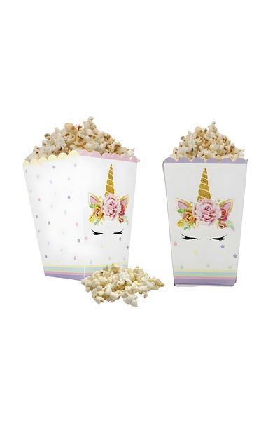 Öztürkpartievi Unicorn Themed Corn Box
