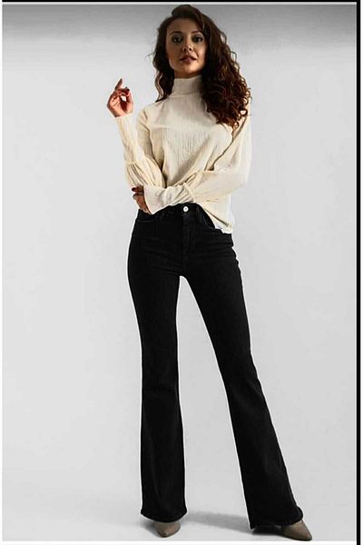DRC trend Black Spanish Lycra High Waist Denim Jeans