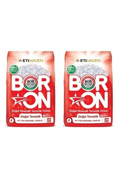 Boron Doğal Mineralli Temizlik Ürünü Beyazlar Için 4 Kg X 2 Adet