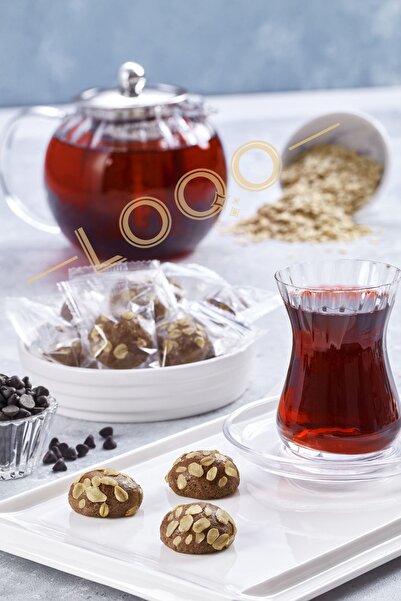 LOQO Gerçek Çikolatalı Yulaf Kaplı Mini Kurabiye 1 Kg (TEK TEK PAKETLİ)