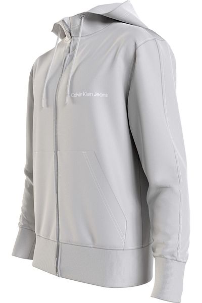 Calvin Klein Institutional Zip through Hoodie