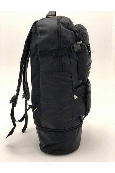 Wander Στρατιωτική τσάντα πλάτης Black Mountaineer Bellows