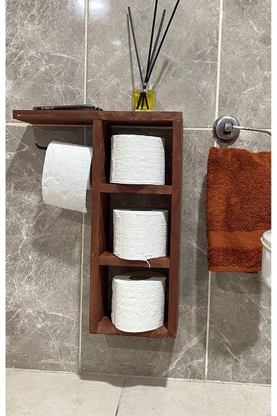 Dreamy wood Paper Holder Toilet