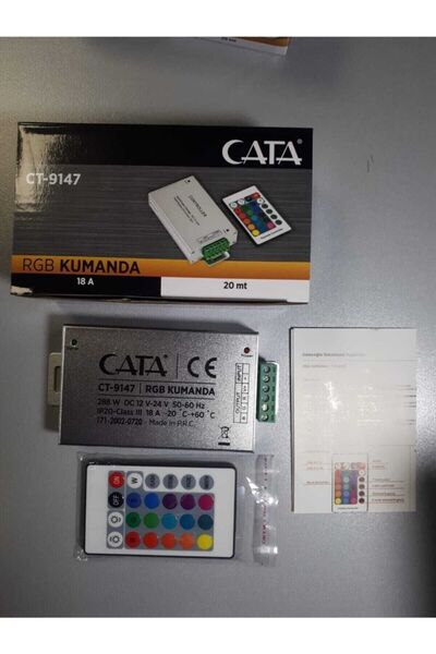 Cata Ct-9147 Rgb Kumanda 20 Mt