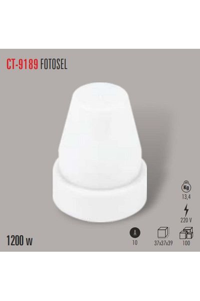 Cata Ct-9189 1200w Photocell