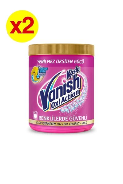 Vanish Kosla Leke Çıkarıcı Gold Toz 1000 Gr Renkliler Için 50 Yıkama
