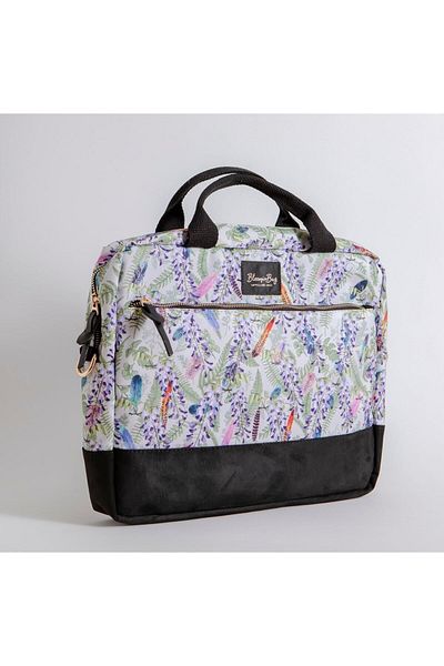 BloominBag Fuzzy Blossom 13 - 14 بوصة ماك بوك / حقيبة كمبيوتر محمول