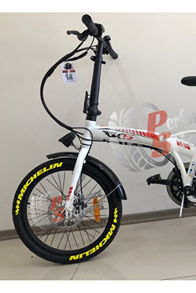 Performance Stickers Michelin + Bayrak Elektrikli Bisiklet Lastik Yazısı Last...