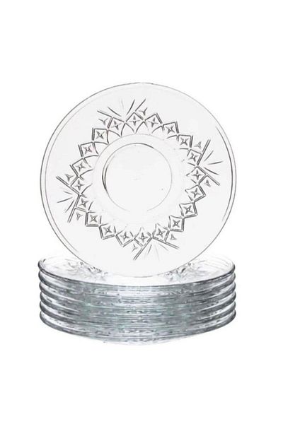 Paşabahçe 54751 Timeless Tea Plate 6 Pieces