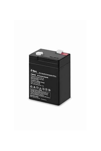 TTEC PLUS 6 Volt 4 Amper Kuru Akü 6v 4a Üretim Ocak 2024