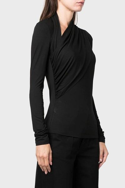 PİNKO Bluză asimetrică din jerseu Pinko Slim Fit BLUZ 102363   A1DE Z99