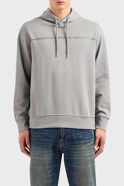Armani Exchange Cotton Regular Fit Hooded Sweat Men's SWEAT 3DZMLF ZJ4XZ 1996