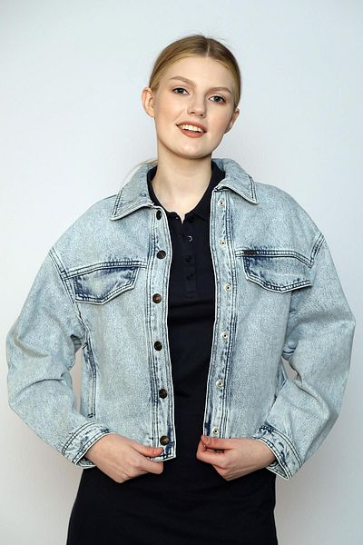 Lee Cooper Γυναικείο Jean Jacket Cary
