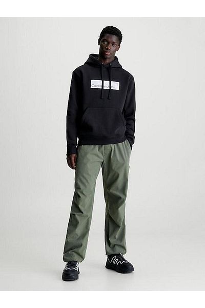 Calvin Klein HYPER REAL BOX LOGO HOODIE