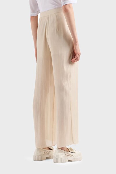 Armani Exchange Pantaloni plisați cu talie înaltă cu croiala relaxată PANTALONI 3DYP19 YNUUZ 1787