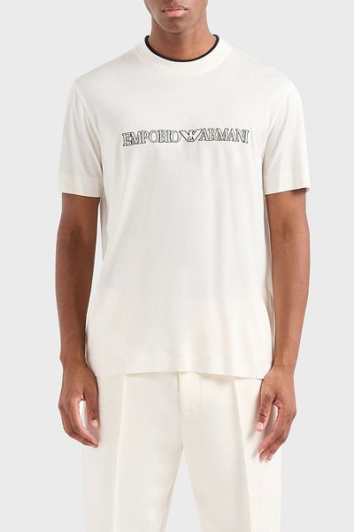 Emporio Armani Regular Fit Crew Neck t Shirt Men t Shirt 3D1Td4 1Juvz 01A9