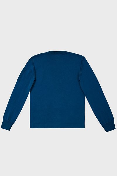 C.P. COMPANY Pulover pentru copii din bumbac cu decolteu rotund - SWEAT 10CKKN036004037A 870