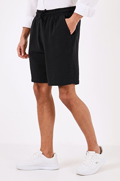 Buratti Cotton Regular Fit Pocketed Muslin Short Men's SHORT CF24S657802
