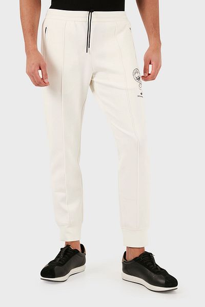 Emporio Armani Cotton Regular Fit Jogger Sports Pants Men's PANTS EM000012 AF10013 U0003