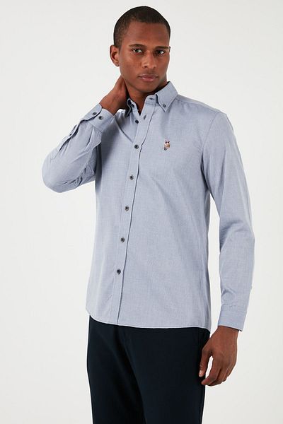 U.S. Polo Assn. Πουκάμισο με κουμπιά U.S. 100% βαμβακερό ανδρικό πουκάμισο G081SZ0041829841
