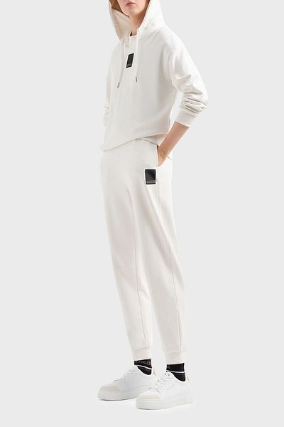 Armani Exchange Βαμβακερή κανονική εφαρμογή Jogger αθλητικό παντελόνι ΠΑΝΤΕΛΟΝΙ 3DYP91 YJFDZ 1125