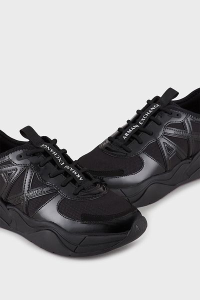 Armani Exchange Casual Black Sneakers - Xdx039 Xv311 00002