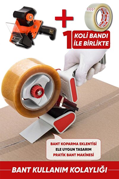 PASO Koli Bant Makinesi 100mt Koli Bandı - Çeyiz Paketleme, Taşınma, Kolileme