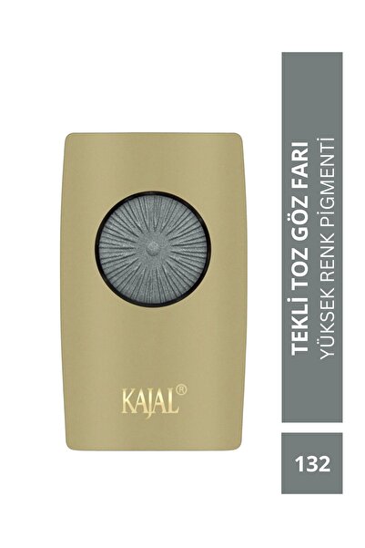 KAJAL Yüksek Renk Pigmentasyonlu Tekli Toz Göz Farı Antrasit - No: 132