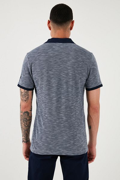 U.S. Polo Assn. Pánské polokošile U.S. Polo Slim Fit Polo s límcem – směs bavlny G081GL0111792137