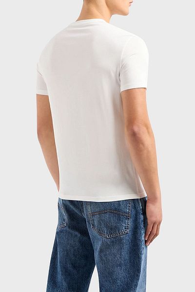Armani Exchange Cotton Regular Fit Crew Neck T Shirt Men's T SHIRT 3DZTHM ZJ8EZ 1116
