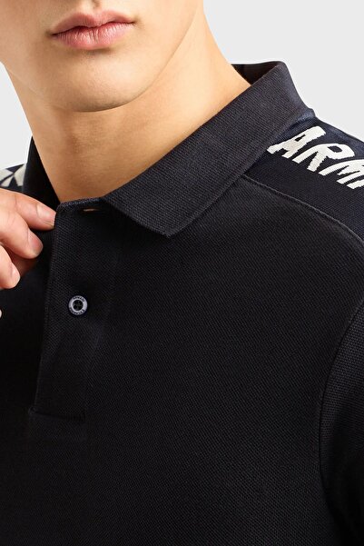 Armani Exchange Cotton Regular Fit Polo Neck T Shirt Men's POLO NECK T SHIRT 3DZFLA ZJM5Z 1583