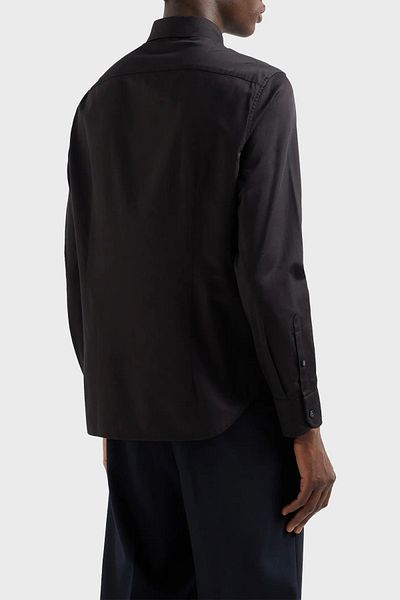Emporio Armani Men's Shirt - Cotton, Regular Fit, 6D1c86 1NIUZ F019