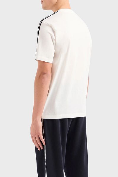 Armani Exchange Tricouri din bumbac, cu croială normală, cu gâtul turn, tricou pentru bărbați 8NZTSG ZJ9AZ 1116