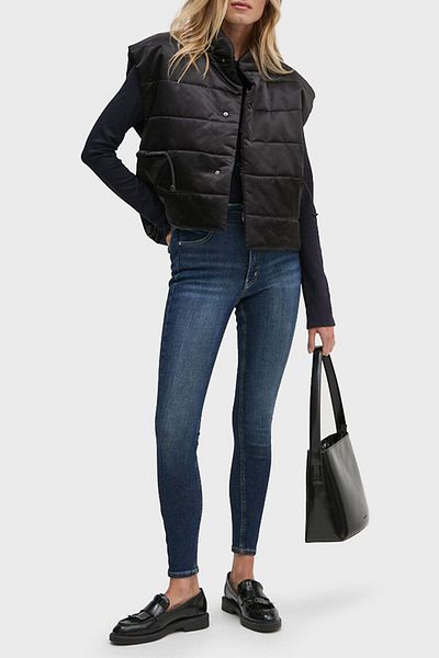 Calvin Klein High Waist Super Skinny Fit Jeans - Cotton Jeans J20J 2249161 Bj