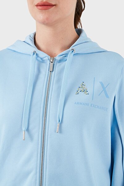 Armani Exchange Zippered Hooded Regular Fit Sweat SWEAT 3DYM33 YJFEZ 15DD