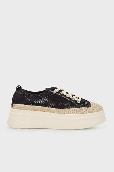Guja Παπούτσια Espadrille με χοντρή σόλα με υφή δαντέλας 38923y385