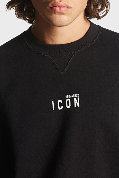 DSquared2 Pamuklu Bisiklet Yaka Regular Fit Sweat Erkek SWEAT S79GU0009 S25516 965