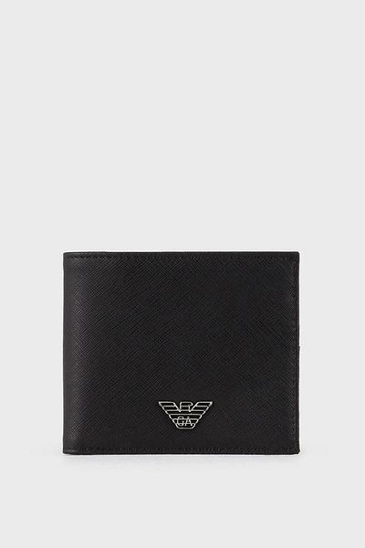 Emporio Armani Logo Leather Wallet Men's Wallet Y4r168 Y138e 81072