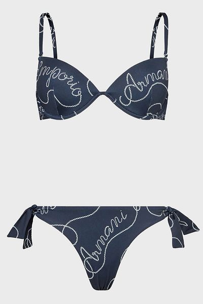 Emporio Armani Bikini cu model Push-up cu umplutură 262351 3r310 01736