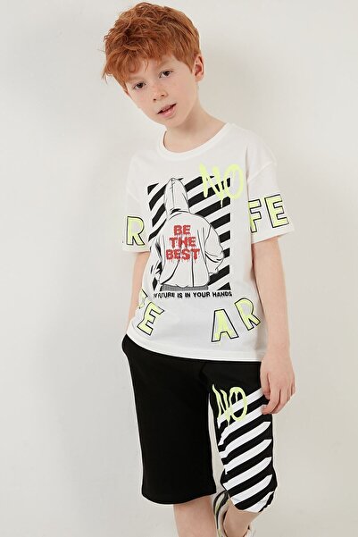 Lela 100% бавовна з принтом, велосипедна комір, 2-комплект, хлопчачий комплект 59213401