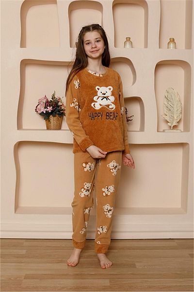 Akbeniz Σετ πιτζάμες WelSoft Fleece για κορίτσια - 20522