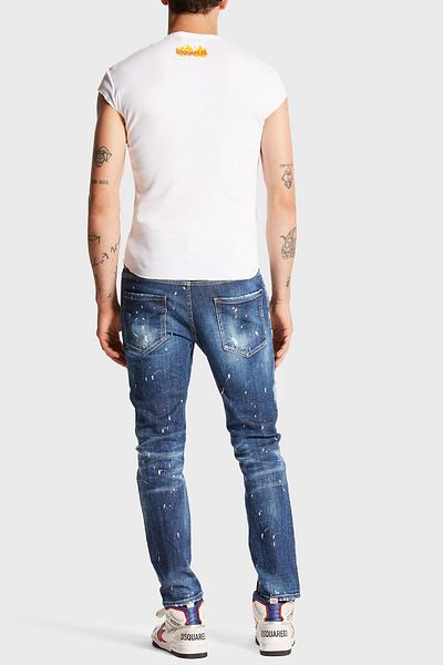 DSquared2 Men'sSkinnyFit Stretch CottonJeans- S71lb1412 S30872 470